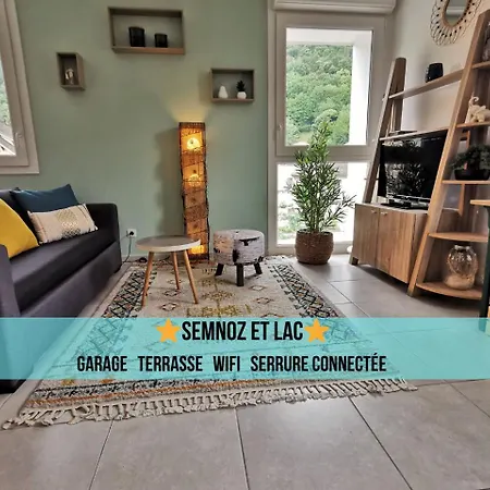 Semnoz & Lac - Wifi - Parking - Netflix - Balcon - Centre-Ville Sévrier Exterior photo
