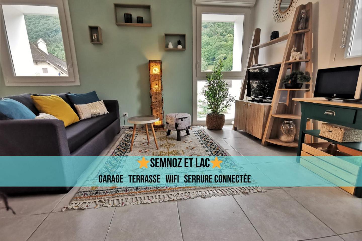 Apartment Semnoz & Lac - Wifi - Parking - Netflix - Balcon - Centre-ville Sevrier